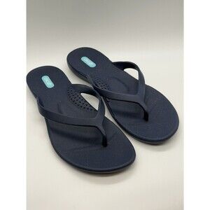 Oka-B Black Thong Flip Flop Sandals Size 10 EU 40 New without Box